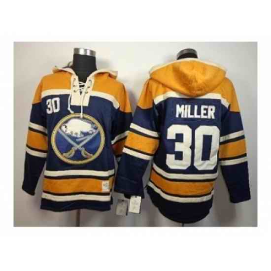 NHL Jerseys Buffalo Sabres #30 Miller blue-yellow[pullover hooded sweatshirt]